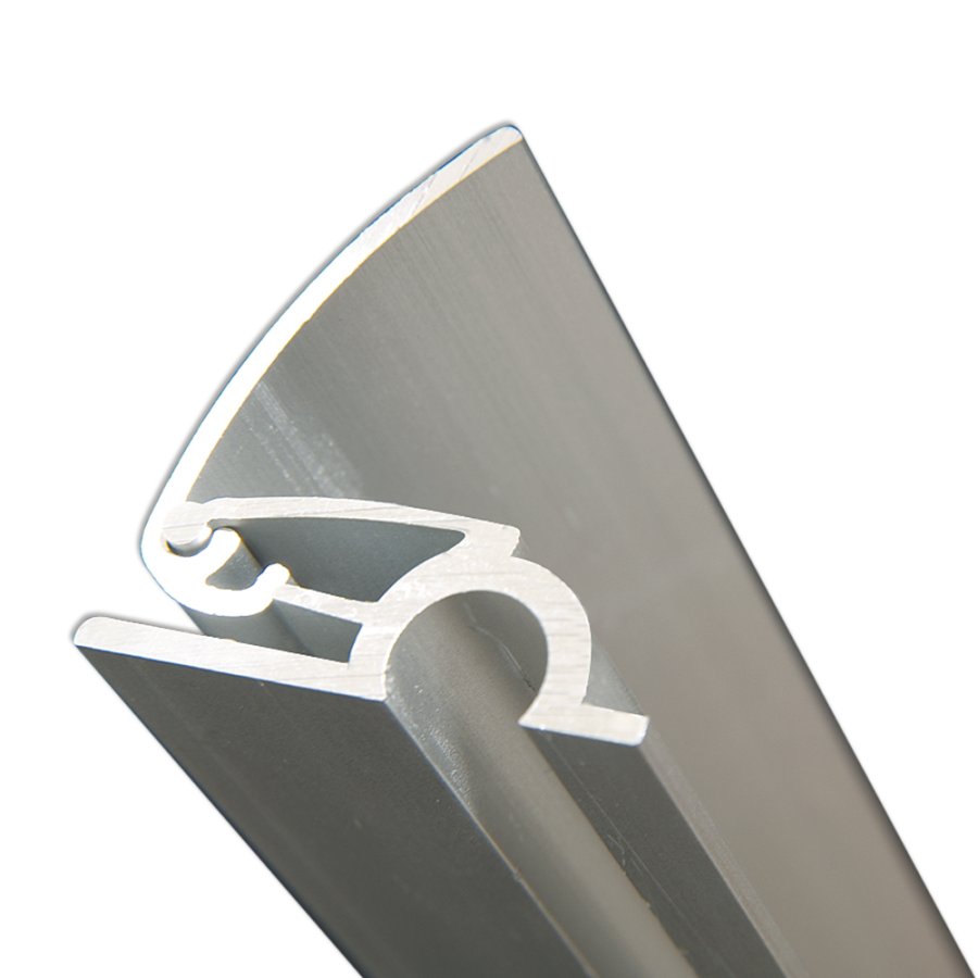 Banner-Line, 30 cm, posterlist set, alu/silver