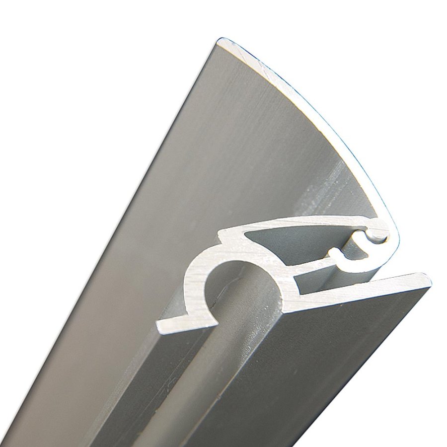 Banner-Line profile, 30 mm, 3 metres, alu/silver