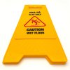 Caution Board, yellow, texted with: 