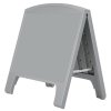 Compact Plast A-board, mini, grey #1