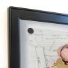 Infobox Magnetic, black, with lock, 9 x A4 #3