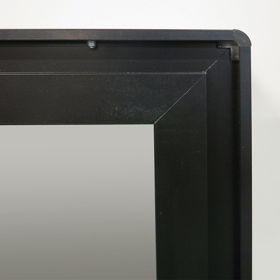 Infobox Magnetic, black, with lock, 9 x A4