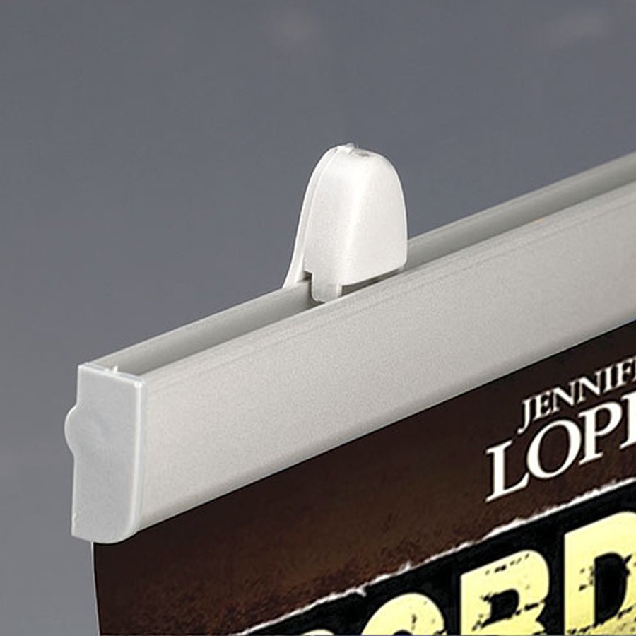 Poster-Clamp, 30 cm, alu/silver