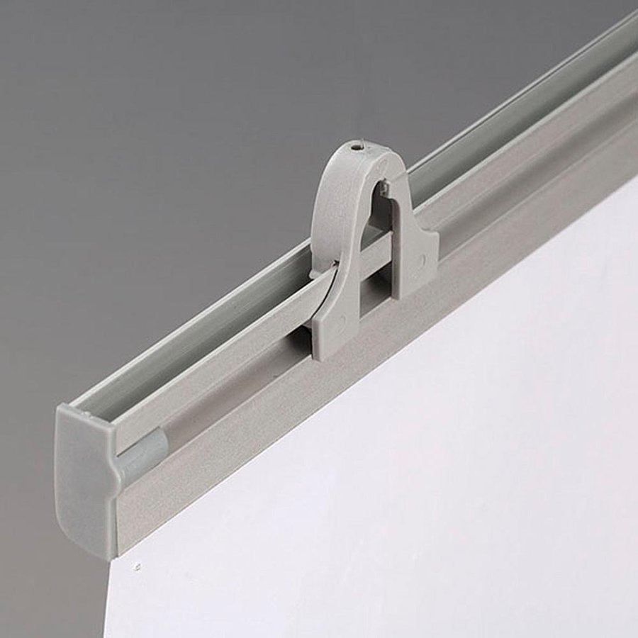 Poster-Clamp, 300 cm profile, alu/silver