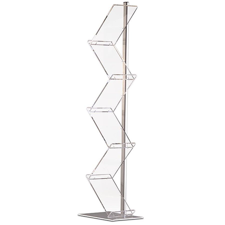 ZIG-ZAG Brochure Stand 6xA4
