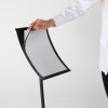 Infostand Curved Black Vertical/Horizontal  A4 #9