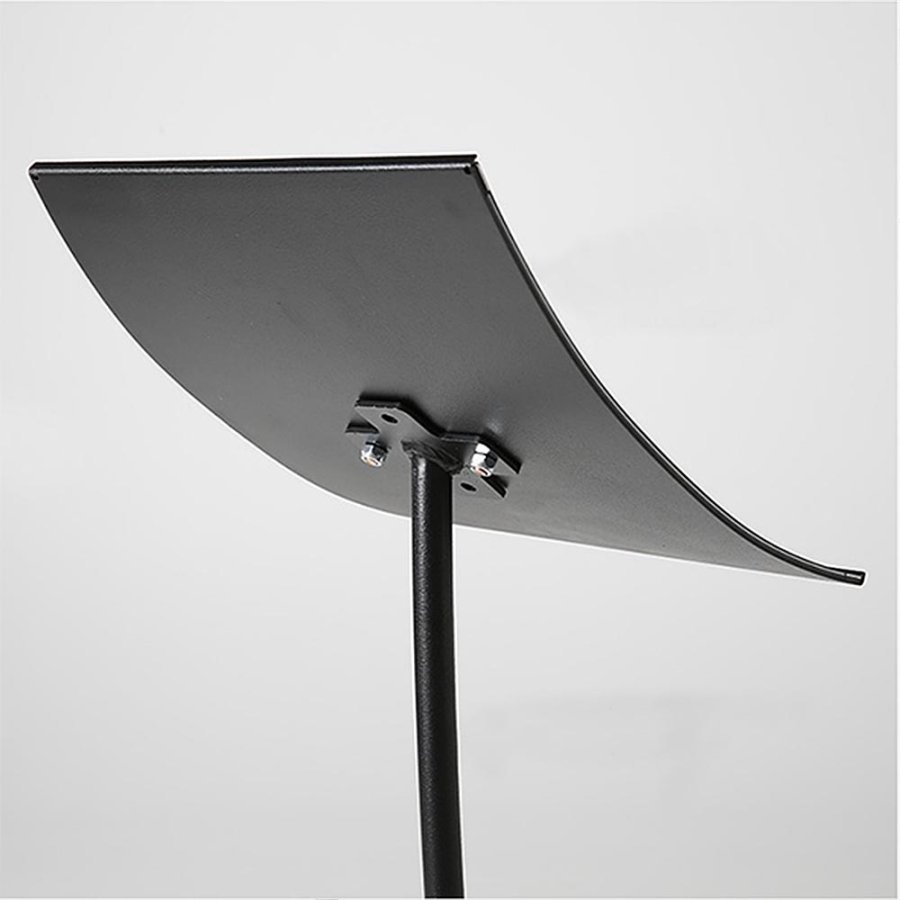 Infostand Curved Black Vertical/Horizontal  A4