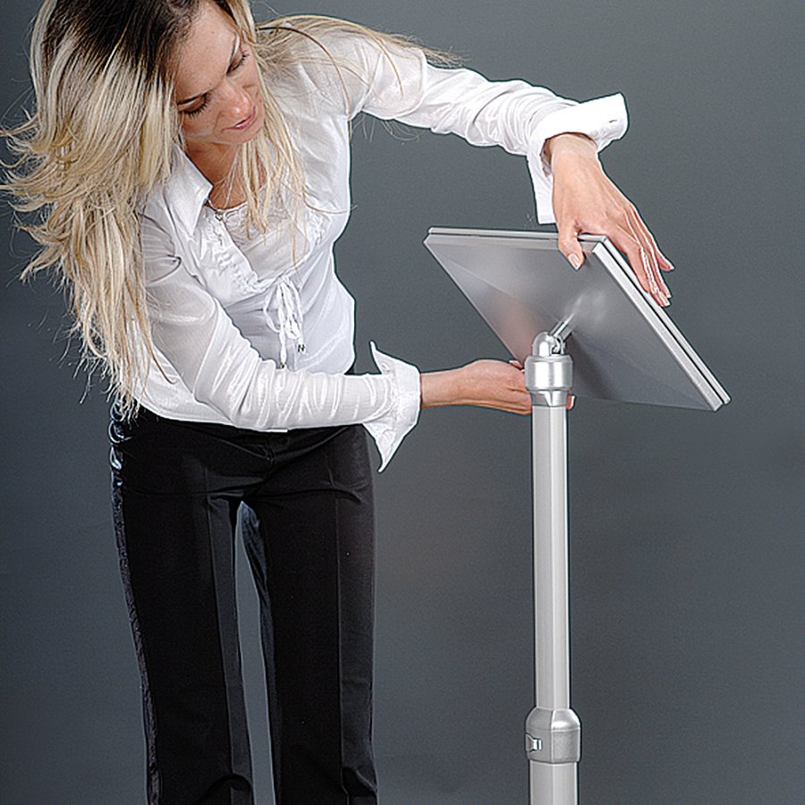 Adjustable Infoboard Flex, A3 mitred