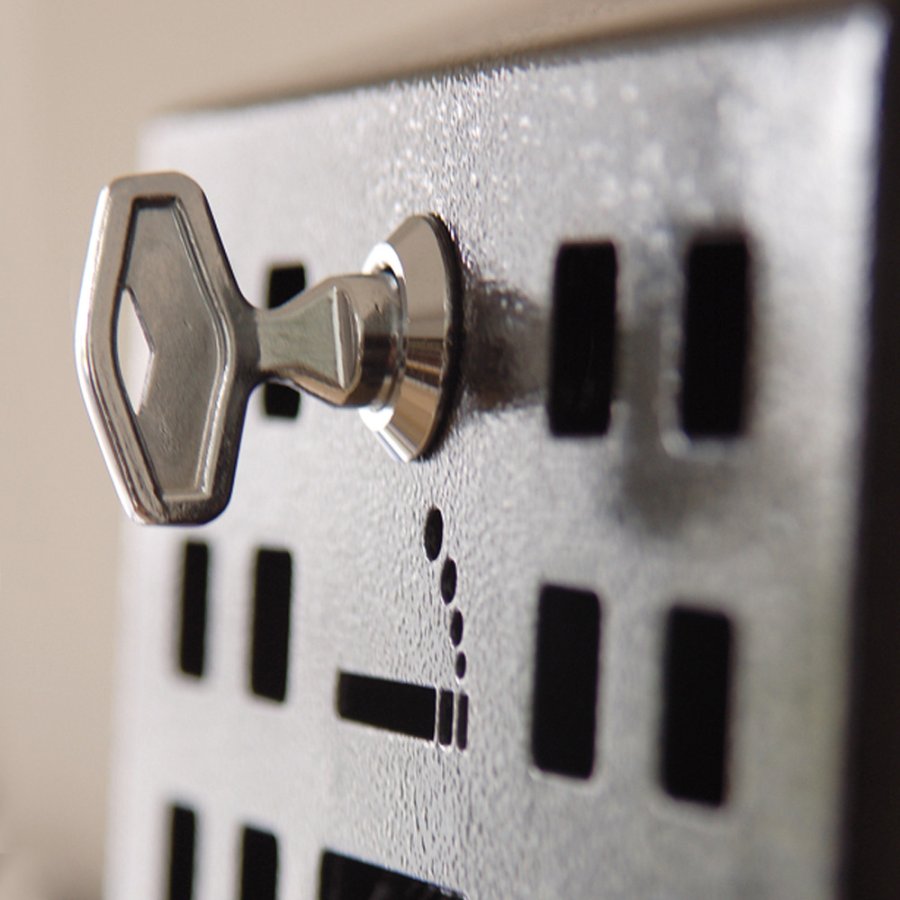 Cigarette Bin Square, for outdoor use, black, 1,6 l