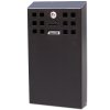 Cigarette Bin Square, for outdoor use, black, 3,3 l #1