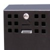 Cigarette Bin Square, for outdoor use, black, 3,3 l #2