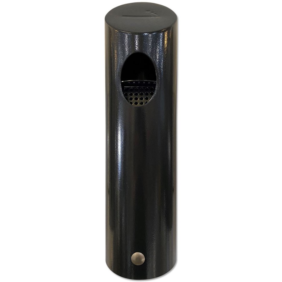 Cigarette Tube, black, for outdoor use, 0,7 l