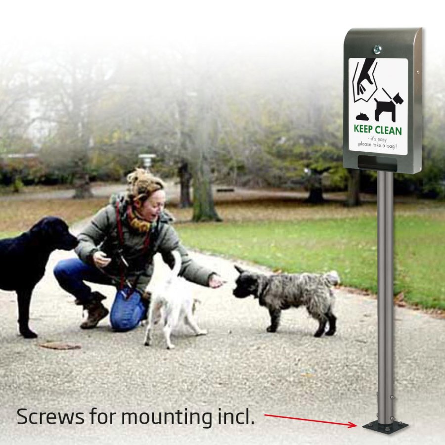 Pole for Ashtray, &Oslash; 5 cm, Grey, 115 cm