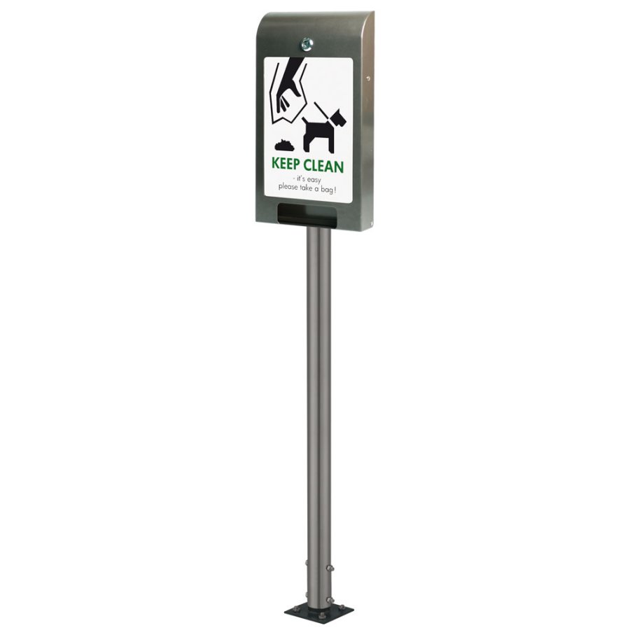 Pole for Ashtray, &Oslash; 5 cm, Grey, 145 cm