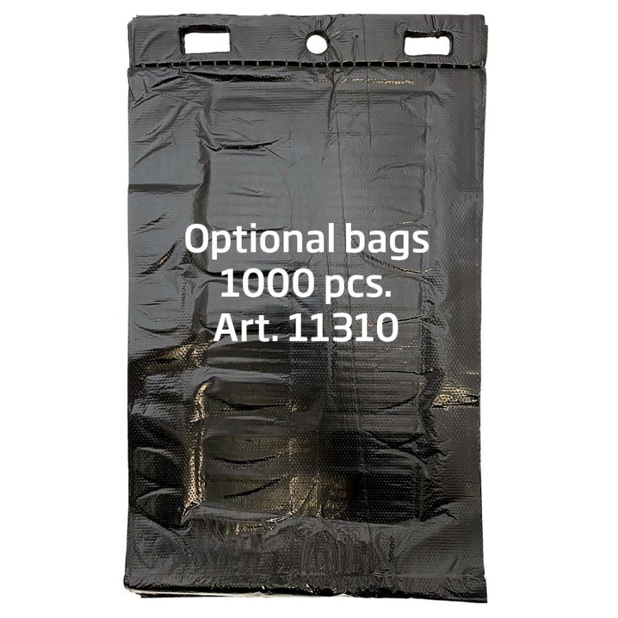 Eco Dispenser for dog bags, silver, with print