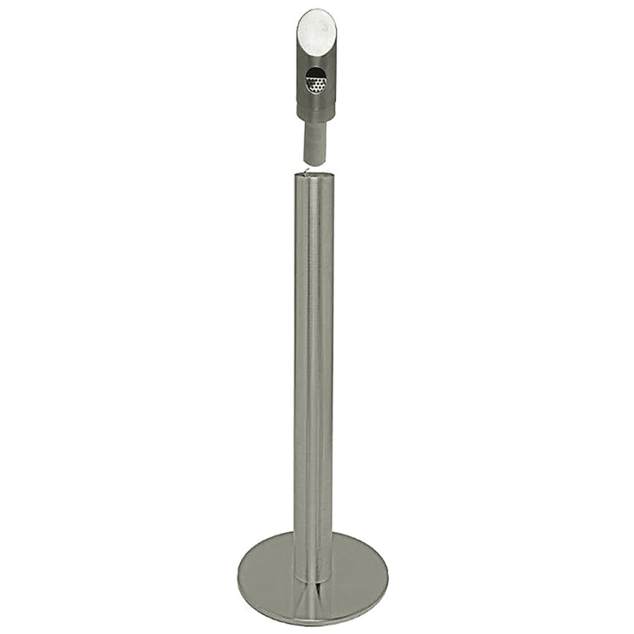 Cigarette Bin Pole  - Stainless