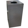 Waste Bin Stylish, RAL 9007, maxi 120 L #1