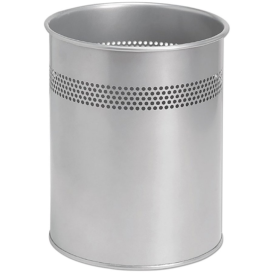 Waste Bin Basic -  Silver