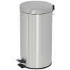 Pedal Trash Can, 20 L - Silver #1
