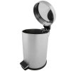 Pedal Trash Can, 20 L - Silver #4
