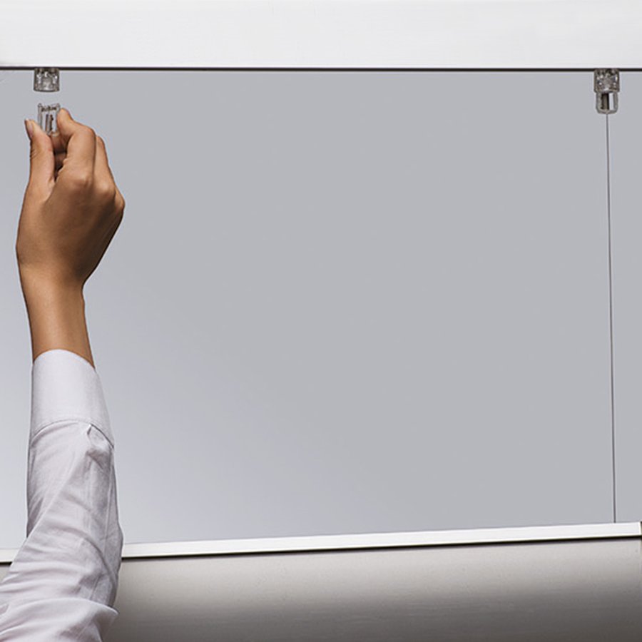 Hanging kit for Ceiling Info System, double sided