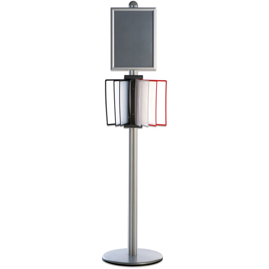 Poster Pocket for Reference Racks - 10 pcs. - Grey/Beige