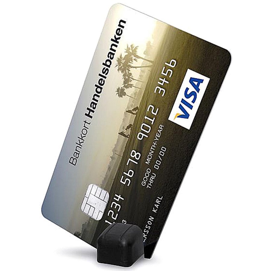 Panelholder Tank, black holder for plate