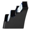 Business Card holder, 4 pcs. - horizontal - black #3
