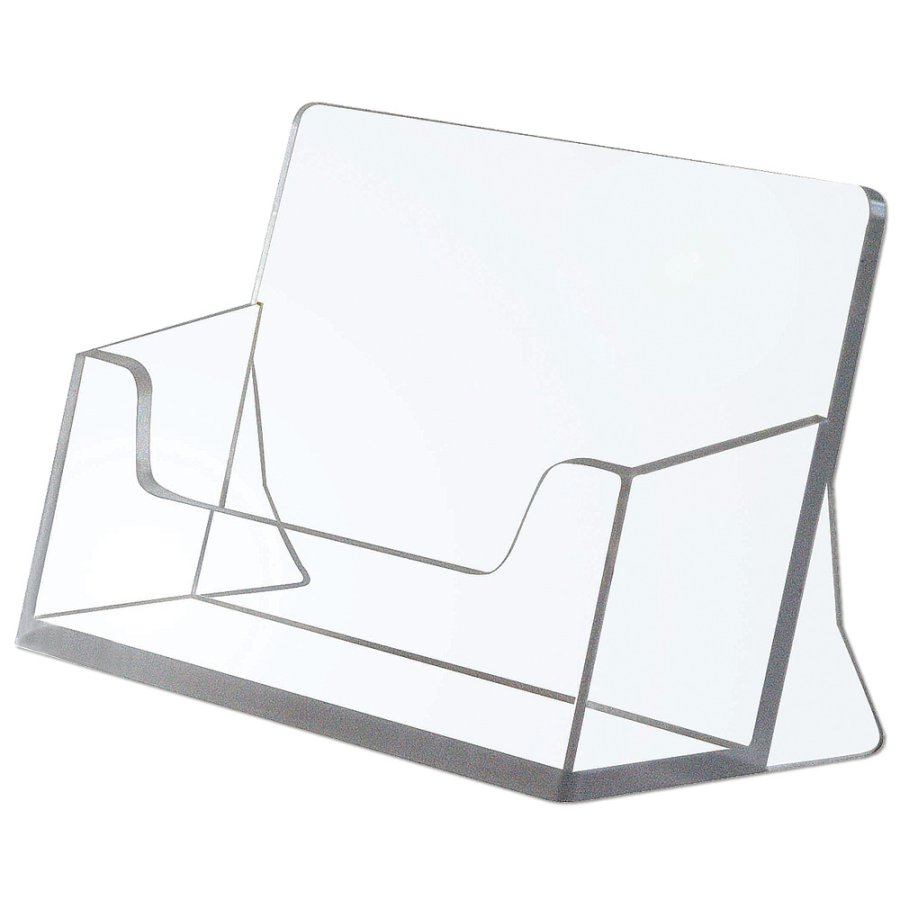 Cardholder horisontal - clear