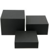 Nesting Boxes x 3 - black #1