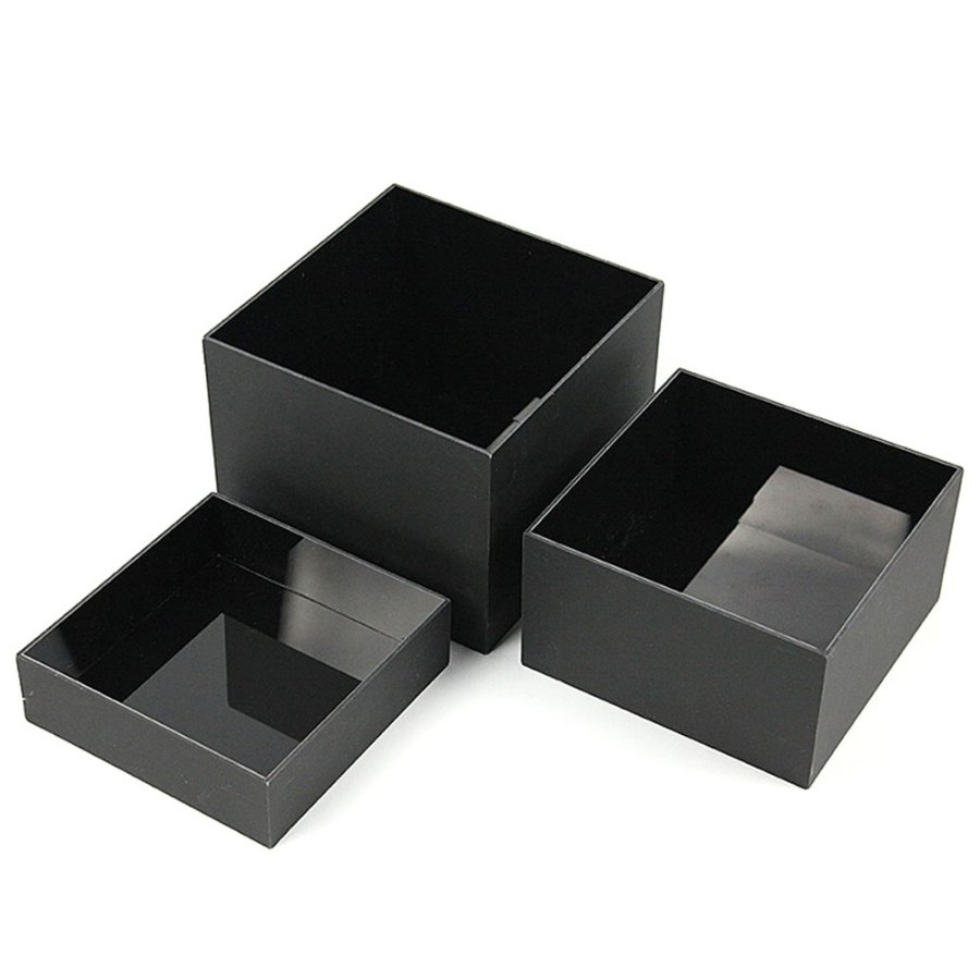 Nesting Boxes x 3 - black