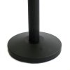Crowd Barrier, black stand with black 3 meter belt #4