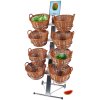 Shop Display with 8 round baskets #1