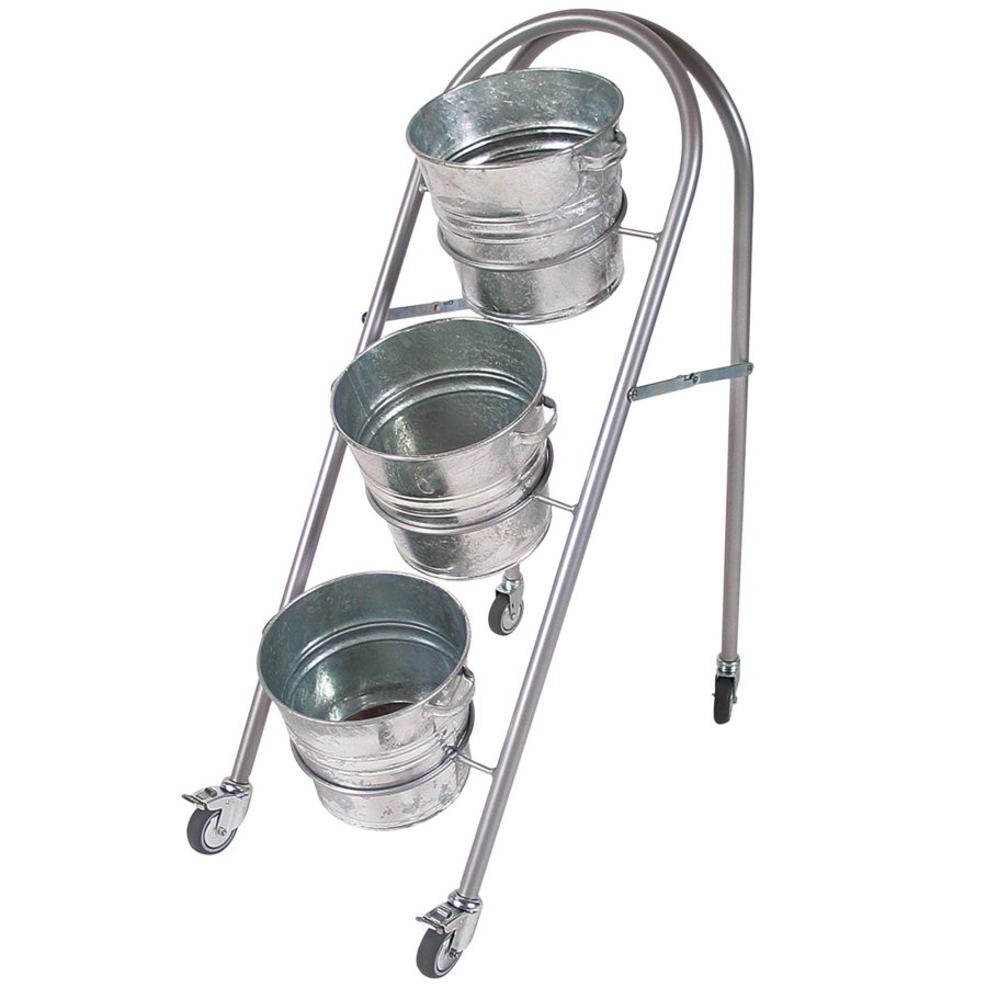 Shop Display with 3 buckets