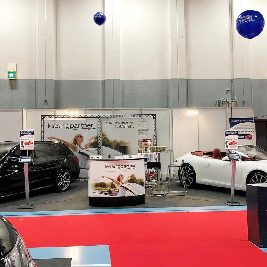 Banner Holder for iPad Stand