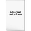 Acrylic Pocket Frame, A2 Vertical, Tasche f&uuml;r Crowd Barrier #2
