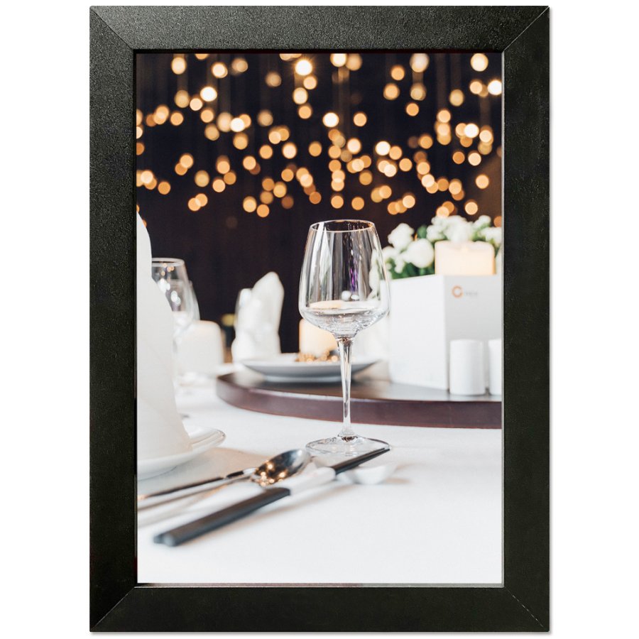 Crown Snap Frame, 33 mm, A1, black