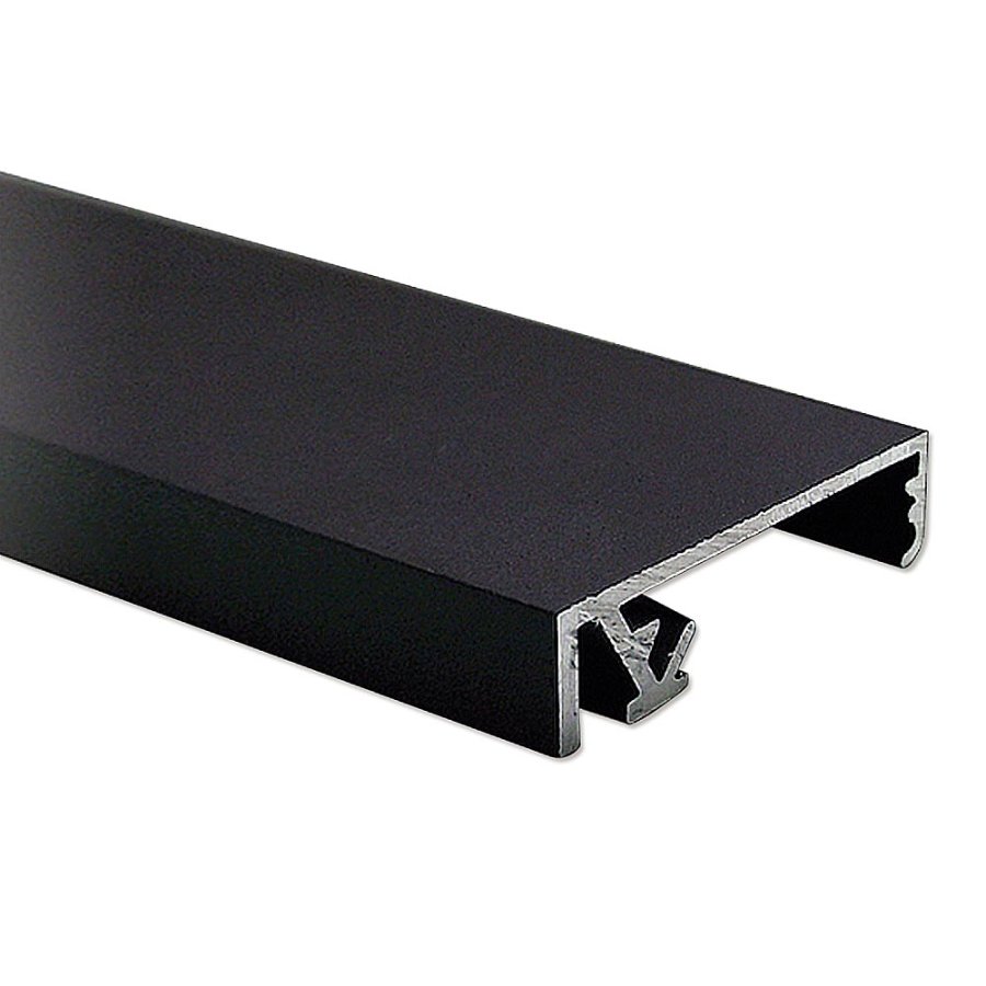 Crown Snap Profile 33mm, Black,  270cm