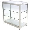 Showcase Counter Duo, silver, with LED spots #2