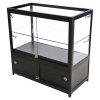 Showcase Counter Duo, black, with storage and LED spots #2
