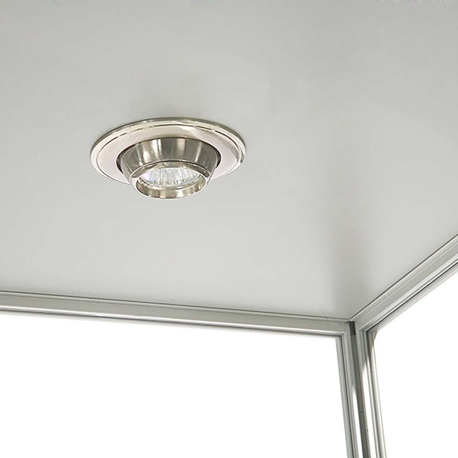 Showcase Tower, Solo, with locker - Silver. LED