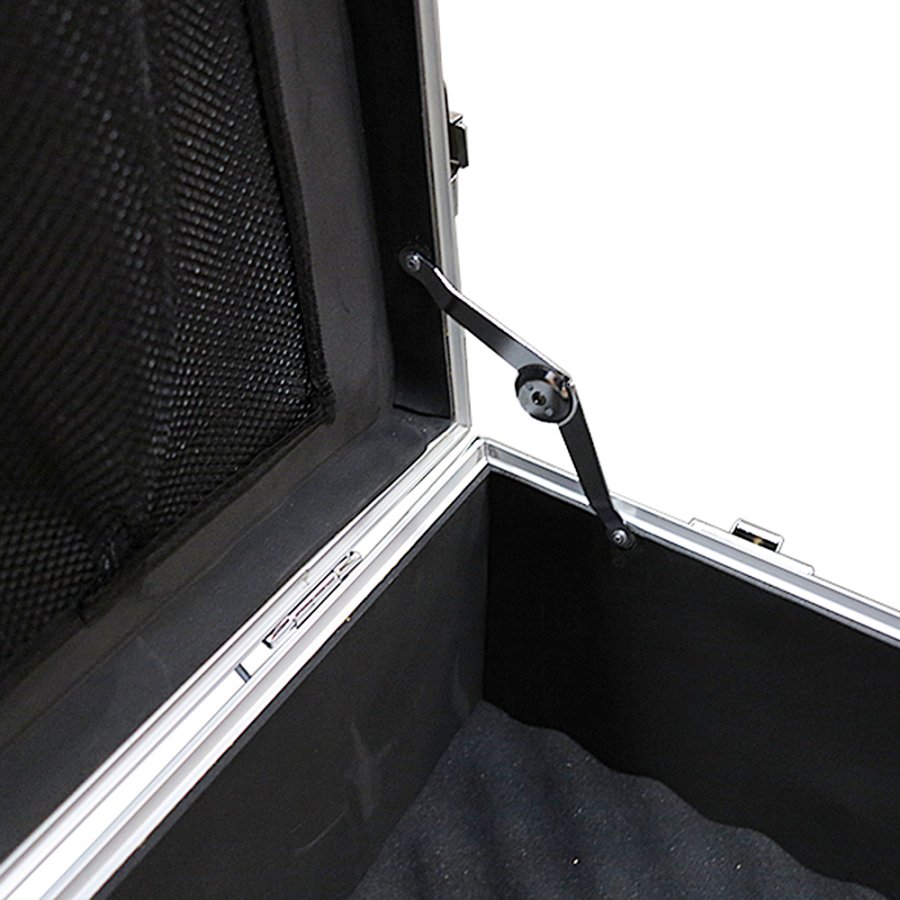 Transport Trolley, black, with 4 wheels