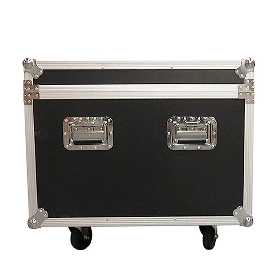Transport Flight Case, Small, black box with 4 wheels
