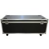 Transport Flight Case, Small, black box with 4 wheels #2