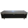 Transport Flight Case, Large, black box with 4 wheels #2