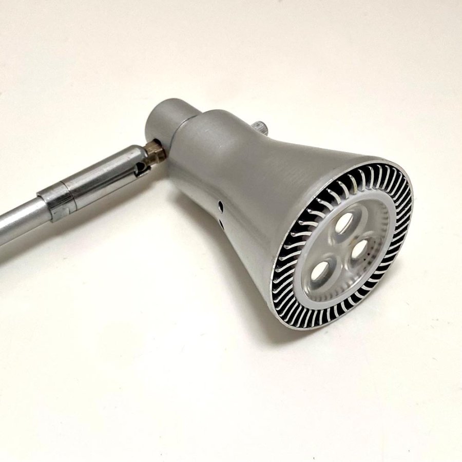 LED Spot Round, silver, 10 Watt, for Roll-up