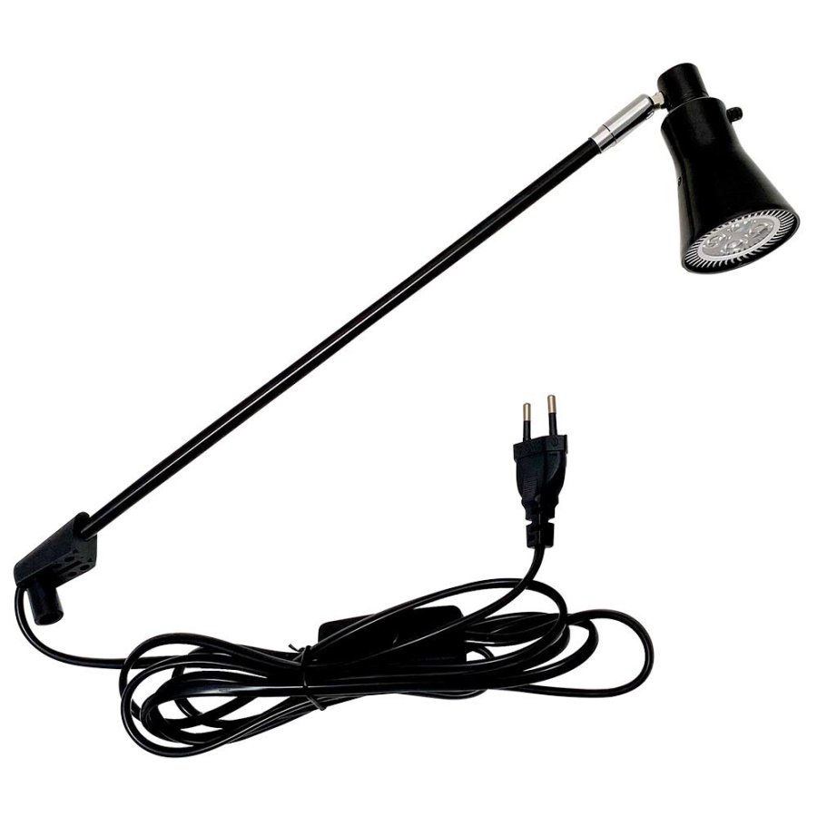 LED Spot Round, black, 10 Watt, for Roll-up