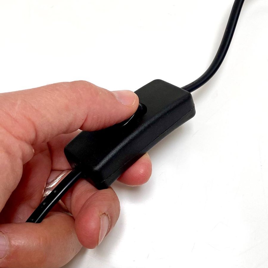 LED Spot Round, black, 10 Watt, for Roll-up