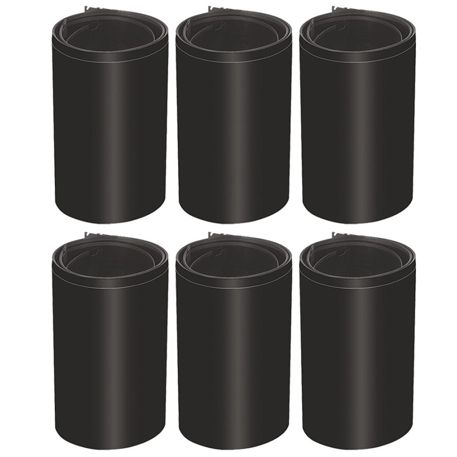 Black PVC panel set for single sided POP-UP WALL Straight 3x4
