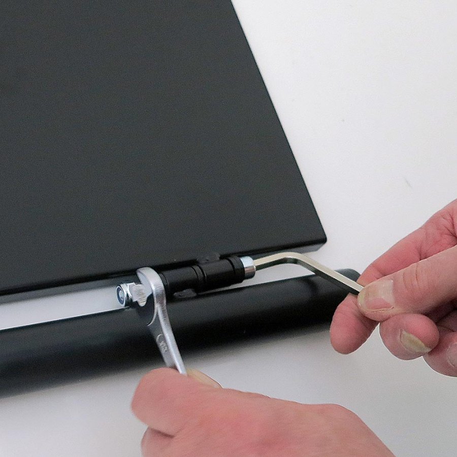 Hang Sign Basic, black hanging wall sign